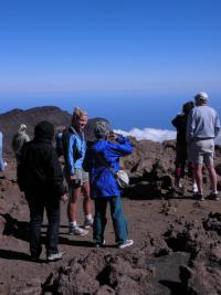Our team of volunteers at Haleakala National Park
