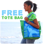 Free Pacific Whale Foundation Tote Bag