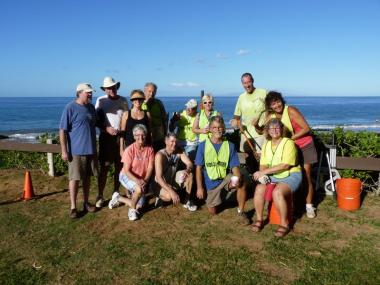 Volunteers on Vacation Maui Hawaii